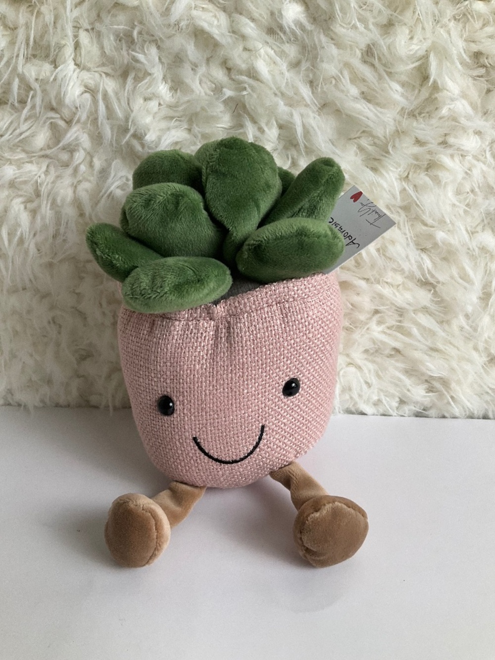 POTTTED SUCCULENT PLANT PLUSH TOY/STUFFED ANIMAL!